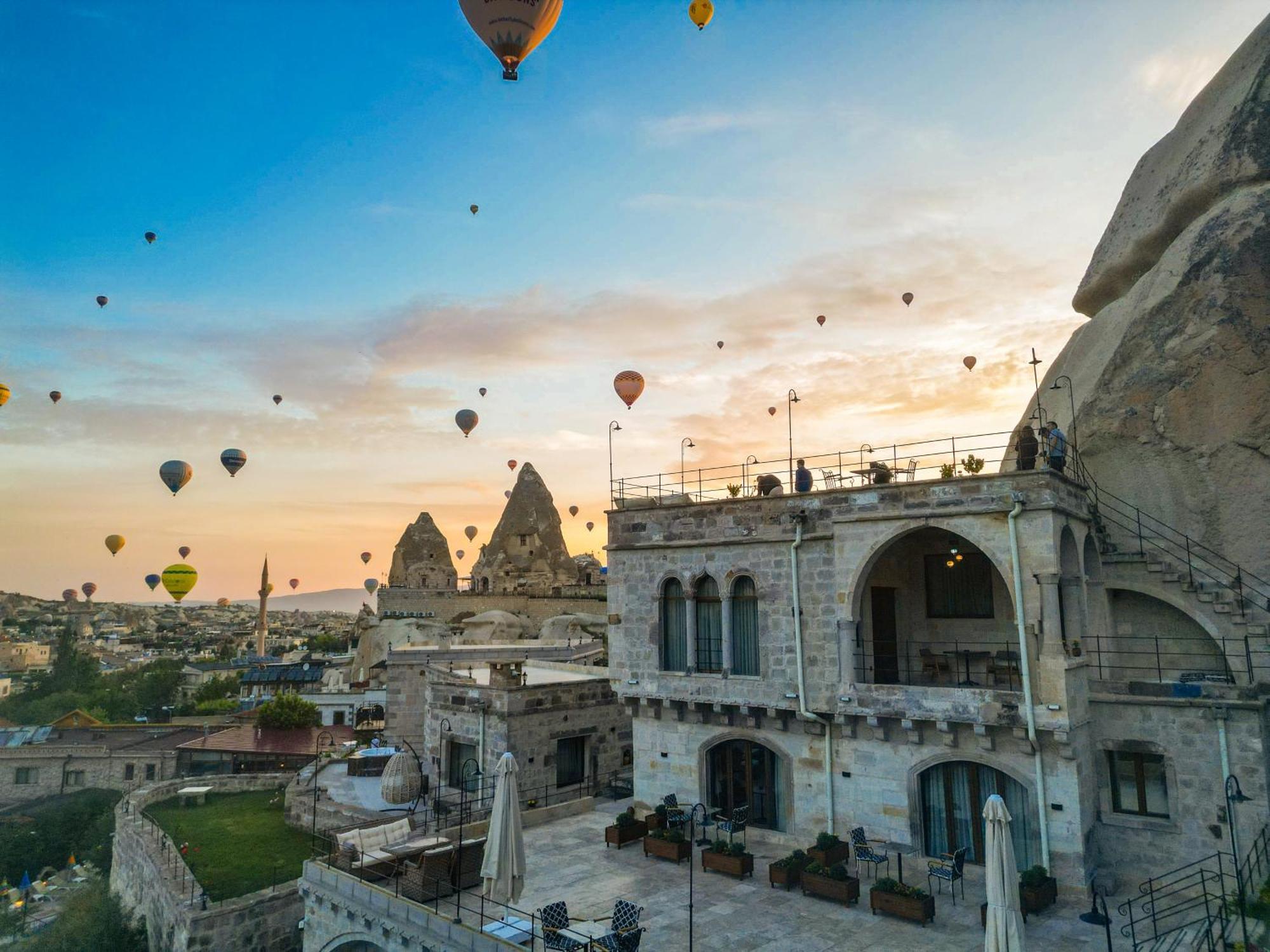Cappadocia Secret Hill Cave Suites Гореме Экстерьер фото